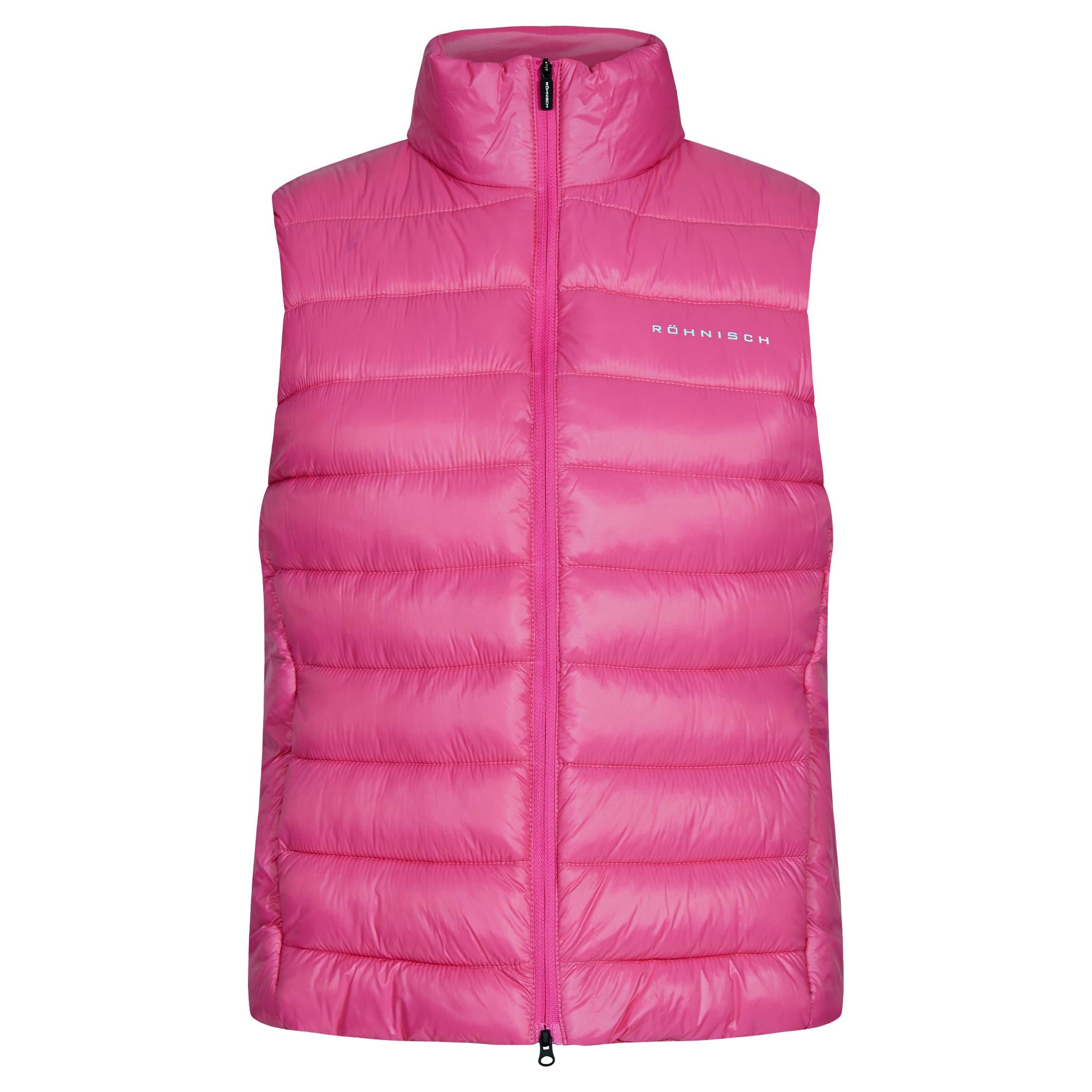 Rohnisch Airlite Padded Ladies Golf Vest Carmine Rose